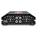 DS18 SXE-1200.4/BK Car Amplifier Stereo Full-Range Class A/B 4-Channel 60x4 RMS @4 OHM 1200 Watts - Powerful and Compact Amp for Speakers in Car Audio System