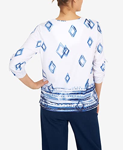 Haut petite taille fluide pour affiner la silhouette et sublimer le buste