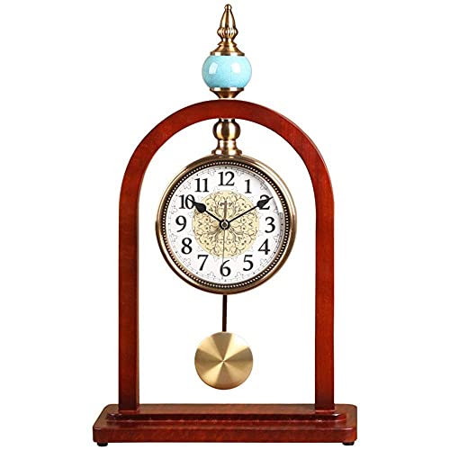 Mantle-Clock-Silent-Pendulum-ClocksMetal-Desk-Clock-Modern-Table-Clocks-Battery-Poweredfor-Living-Room-Bedroom-Office-Kitchen Mantle Clock Silent Pendulum ClocksMetal Desk Clock Modern Table Clocks Battery Poweredfor Living Room Bedroom Office Kitchen