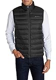 Reißverschluss Eddie Bauer Herren Cirruslite Daunenweste, Gr. XL, Schwarz