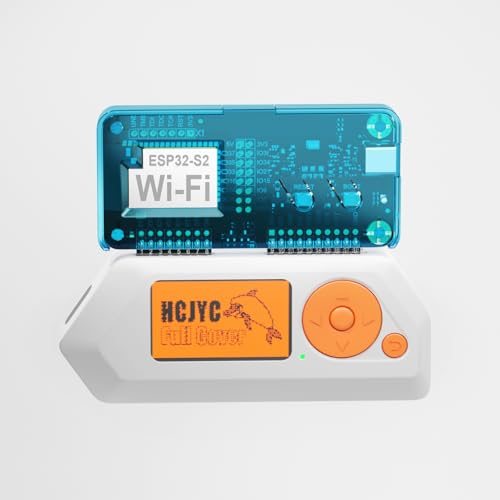 Wi-Fi Developer Board for Flipper Zero with Protective Case - Crystal Aqua Blue