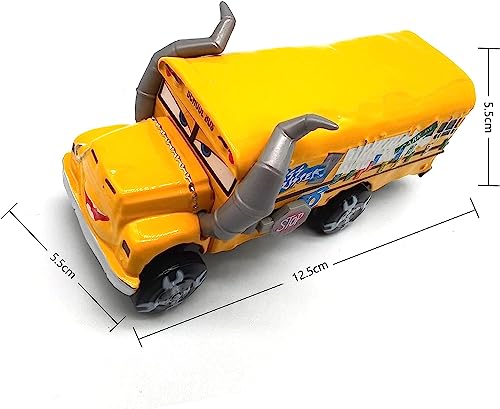 Flmenunu Movie Car Toy Miss Fritter 1:55 Scale Die-Casting Car Metal Alloy Boy Kid Toy