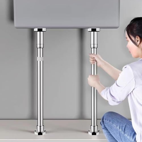 Soporte de fregadero bajo encimera para evitar desprendimientos sin taladrar 4