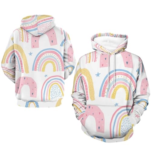 Hoodie dessin animé multicolore pull décontracté pour automne - 7