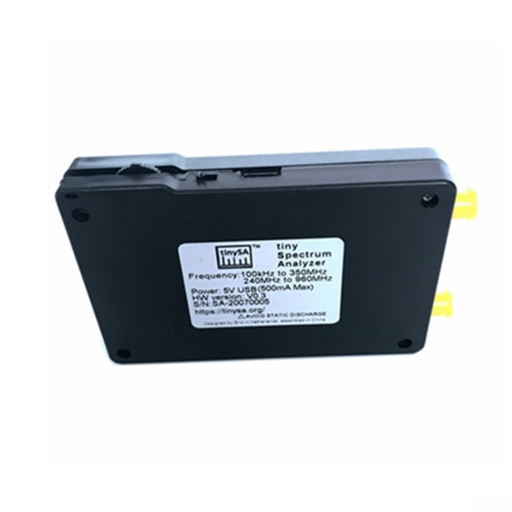 Spectrum Analyzer 100 kHz – 960 MHz Spektrumanalysator 2,8 Display M F/HF/VHF UHF-Eingang Audio-Antenne mit einem SMA-Anschluss