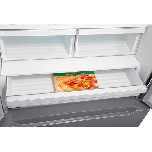 Midea MRQ23B4AST 22.5 Cu. Ft. Counter-Depth 4-Door French Door Refrigerator thumb #5