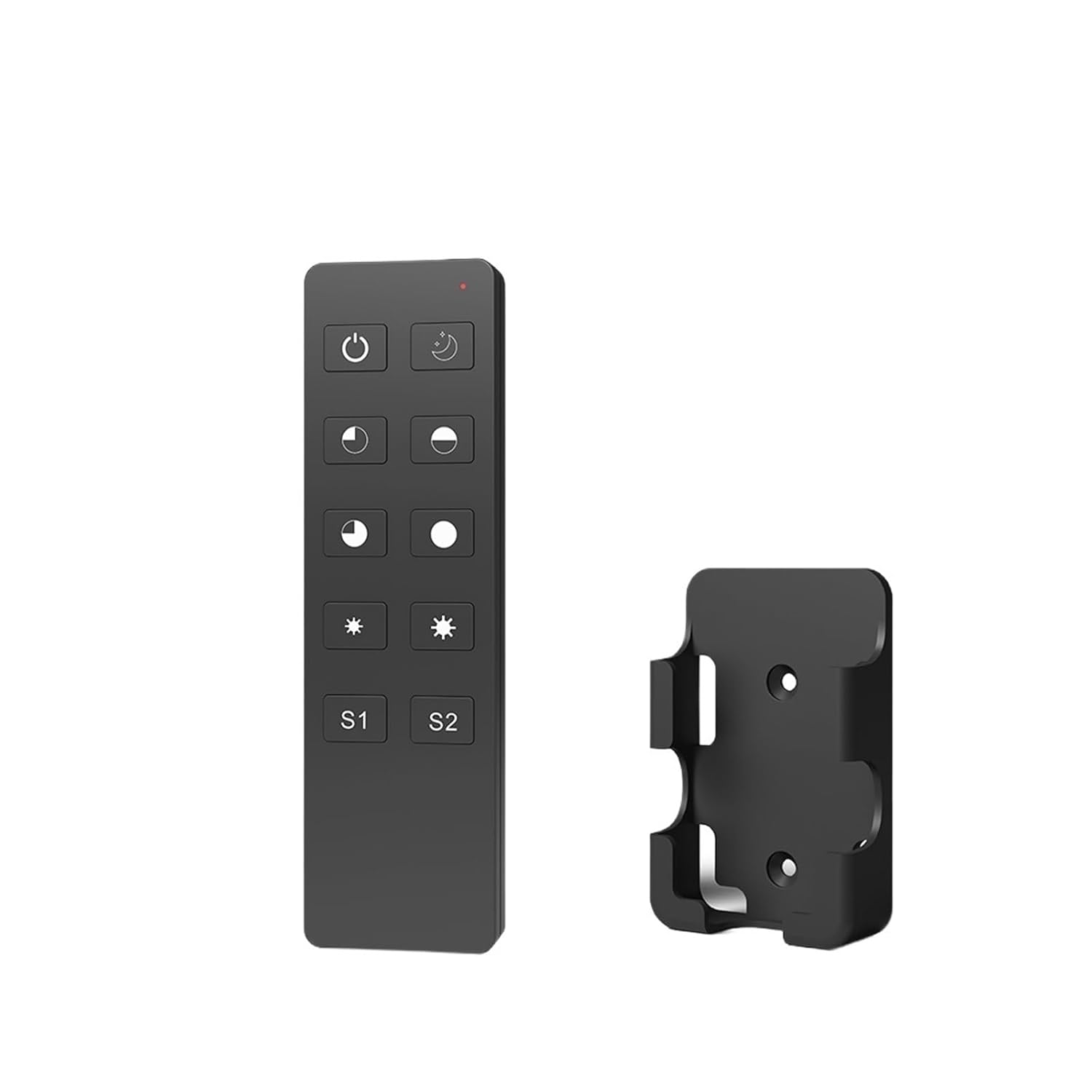 1 Pcs LED Dimmer 2.4G Remote Control Dimming Remote Control Thyristor Dimmer Suitable for Dimmable LED Bulb Light 220V S1-B(R1 Remote Only)