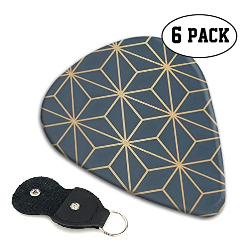 FUCVNPZ Lot de 6 médiators en celluloïd, géométriques, fins, moyens et lourds pour guitares acoustiques, électriques… - Les Beatles, Paul McCartney, John Lennon, RIngo Starr, George Harrison FUCVNPZ Lot de 6 médiators en celluloïd, géométriques, fins, moyens et lourds pour guitares acoustiques, électriques… – Image 5