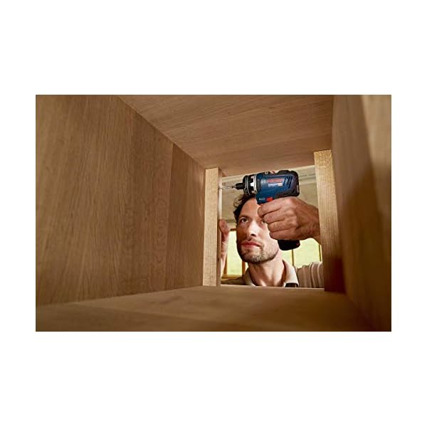 Bosch Professional 12V System Akku-Bohrschrauber GSR 12V-35 FC (inkl. 4 FlexiClick Aufsätze, 2x3.0 Ah Akku… – Bild 6