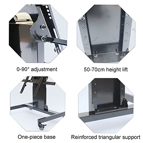 Soporte móvil para TV de 32-70 pulgadas ajustable y con inclinación miniatura 5