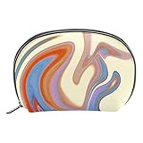 Große Öffnung und Kapazität – ein Hauptfach + 5 kleine Taschen für den täglichen Bedarf, Kosmetika, Schlüssel, Kleingeld usw. Sie können schnell die benötigten Gegenstände überprüfen und auswählen, bequem und schnell