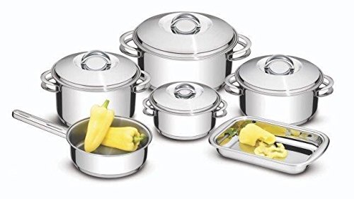 Jogo de Panelas Fundo Triplo Tramontina Solar Inox