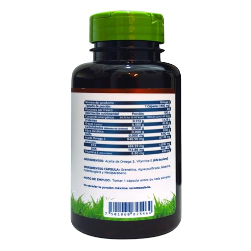 Vitamínicos, capsulas de omega 3 Marca Vidanat (3)