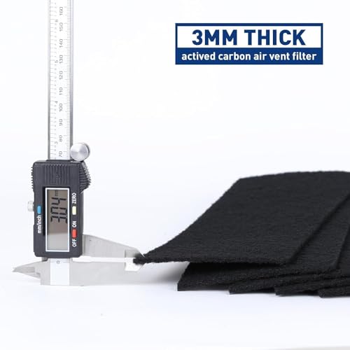 4" x 10” Activated Carbon Air Vent Filters for Home Floor Vent Filters, Charcoal Vent Filter, AC Vent Filter, Floor Register Filters, Home Vent Filters Register, Dust Control Home (20Pcs)