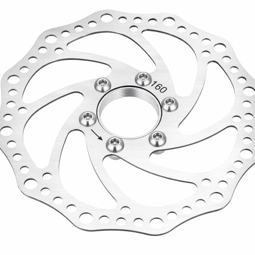 Brake Rotor 160mm Brake Disc Freewheel Threaded Hubs Disc Brake