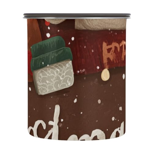 Contenedor Hermético para Café de Acero Inoxidable 900 ml