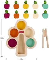 Fisher-Price Wood Montessori Sorting Tree Learning Activity, Ages 3+ Years — image 5