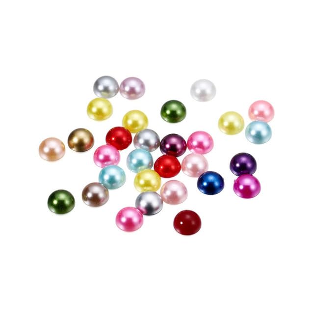 Acryl kralen roze type 4. 10 st. - www