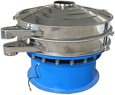 220V Electric Vibrating Screen Industrial Filter Sieve Machine With #20,#80,#100 Mesh Screens