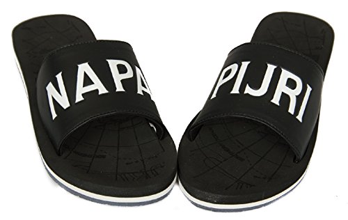 Napapijri Pantoufles femme mer ou piscine article 16708557 ARIEL, N00 Nero - Black, Taglia 39 - Size 39