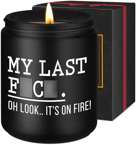 Fairy's Gift Candles, Cool Presents, Funny Relaxation Gifts for Women Men Mom Coworker Friend Boss, Cool Birthday Fun Presents for Her, Christmas Sarcastic Office Relaxing Gifts for Women Nerd Cousin