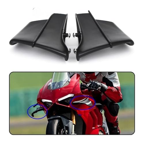 Kit d'ailes de moto pour Panigale V4 carénage latéral aérodynamique de remplacement