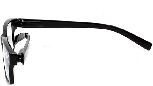 Miniatura 4 de NORPERWIS Gafas de lectura, 5 pares de lentes de lectura de calidad, con bisagra de resorte para leer para hombres y mujeres (5 negros, 1.50)