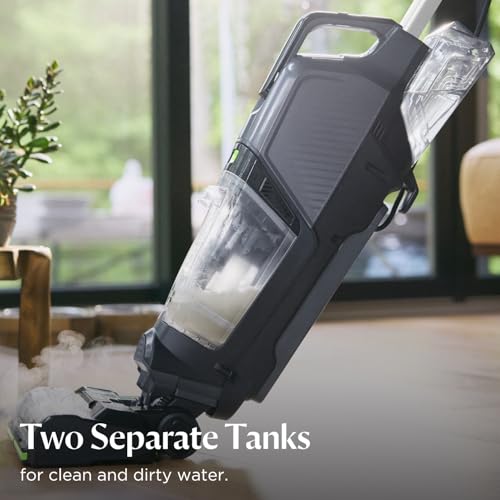 BISSELL CrossWave HydroSteam PET, Wet and Dry Vacuum Cleaner, Mop & Dries in One, Vacuum Cleaner with Steam Function, Floor Cleaner for Pet Owners, Multi-Surface Wet Vac, 76 dB, Corded, 3517E