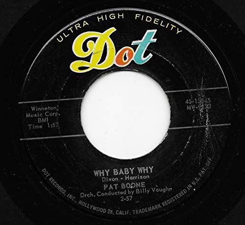 Why Baby Why / I'm Waiting Just For You 7"