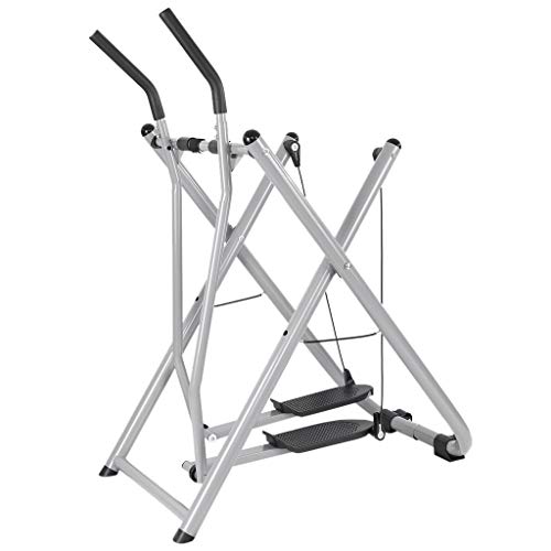 Tengma Foldable Air Walk Trainer Elliptical Machine Glider w/LCD Monitor, 250 LB Max Weight Fitness Home Gym Workout Exercise Equipment Air Walkers Glider