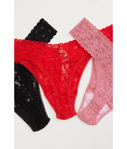 Image of hanky panky - Signature Lace Original Rise Thongs | Womens Underwear, Lacy Lingerie | 3 or 5 pack