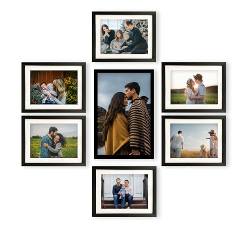 Image of Art Street Best Years - Set of 7 Individual Photo Frame For Home and Office Wall Decoration (Size 6x8, 8x10 inch)