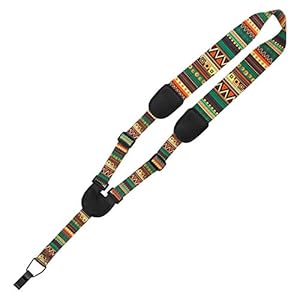 TIGER Ukulele Strap Aztec Style – Verstelbare riem past op alle Ukuleles