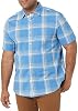 Camisa de vestir de manga corta con elasticidad para hombre Amazon Essentials, raya vertical gris carbón y blanco (disponible en talles grandes y altos) 2