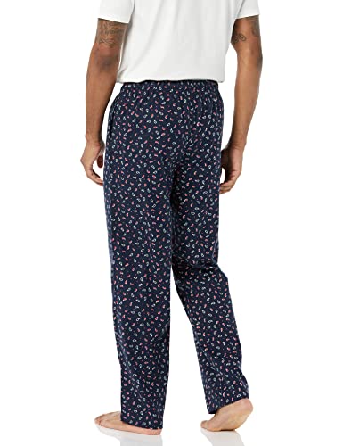 Amazon Essentials Men's Flannel Pajama Pant (Available In Big & Tall), Navy Paisley, Medium #TOP1