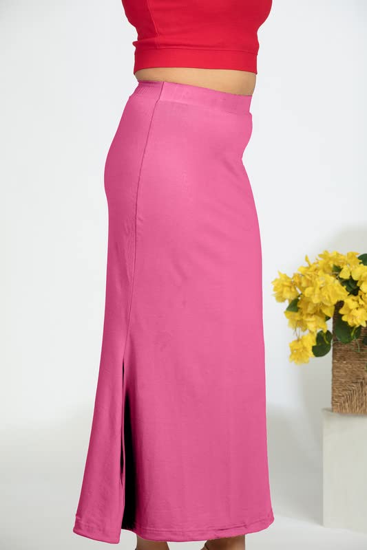 Image of Premium Cotton Saree Shapewear for Women Cotton Fishcut Saree Shapewear, Petticoat, Skirt for Women, Shapers for Womens Sarees
