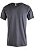 Top Legging Men Casual Basic Short Sleeve Tri-Blend / 100% Cotton V-Neck T Shirt NAVY XL