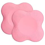 TOBWOLF 2PCS Yoga Knee Pad, Anti Slip Foam Yoga Kneeling Mat, Comfortable Yoga Support Pad, Exercise