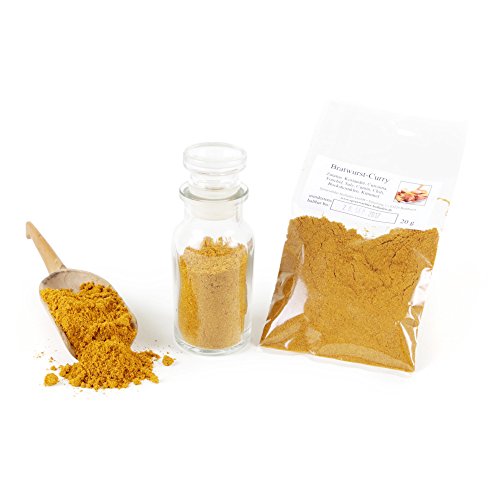 Berliner Bratwurst Curry, Currywurst Gewürz, Curry-Pulver, Curry-Gewürz, Curry-Gewürzmischung, Currygewürz, Curyywurst Gewürzmischung, Curry-Ketchup Gewürz, 20g
