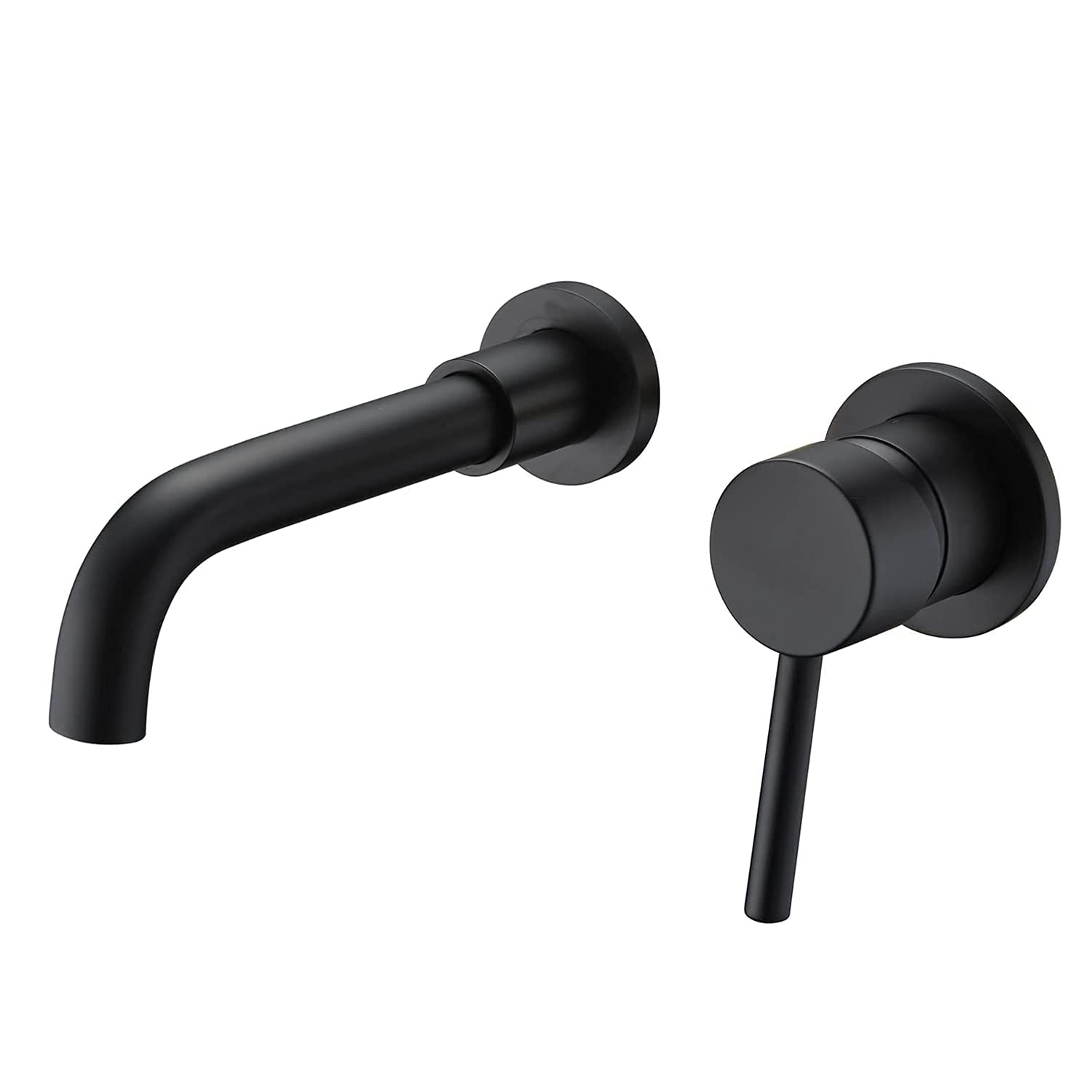 Amazon | MEOMERバスルームシングルハンドルシンク水栓壁に取り付け