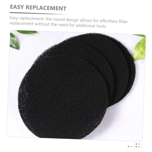Filtros de carbón activado Uonlytech de 10 piezas con algodón electrostático 2