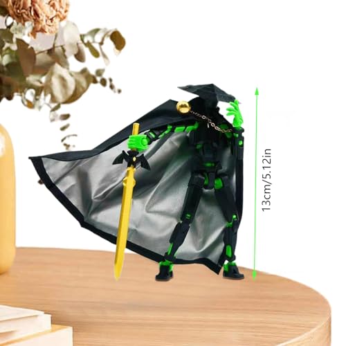 Image of Action Figure, Dummy 13 Action Figure Toys, Polyarticular Movable Titan , High Degree&Freedom Multi Articular action figures, 3D Printed Toys for Desktop Decoration&Game Lovers