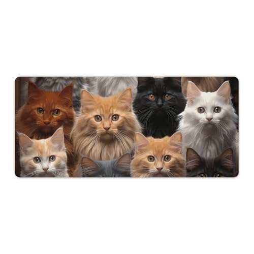 Tapis de souris antidérapant 40x90cm à surface lisse