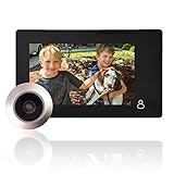 V BESTLIFE Home Video Door Eye Viewer Security Camera Visual Door Electronic Cat Eyes 4.3' TFT LCD...