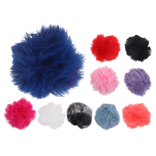 DOITOOL 20pièces Bonnette De Microphone Anti-Vent Fausse Housses Protectrices pour Lavalier Accessoire De pour Interviews Et Enregistrements Audio