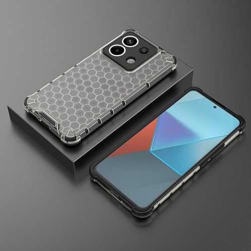Image of Glasgow Back Case Cover Designed for [ Mi Redmi Note 13 Pro 5G ] (Stylish Look | Shock Proof) - Black