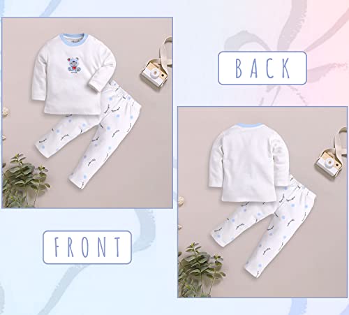 Image of BABYGO 0-6M,6-12M,12-18M,18-24M Full Sleeves 100% Pure Cotton Clothing Set for Baby Girls
