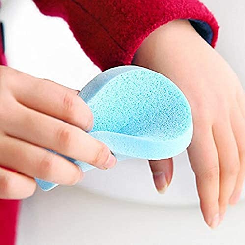 Image of Women Facial Sponges Wipes with Face Mask Brush and Facial Hair band Combo Cosmetic Puff Face Care For Cleansing Face Reusable Multipurpose Tools for Salon & Home (Brush, Belt and 2 Sponge)