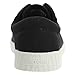 TRETORN Women's Nyliteplus Wool Lace-Up Casual Fashion Sneakers Classic Vintage Style, Black/Black/White, 6