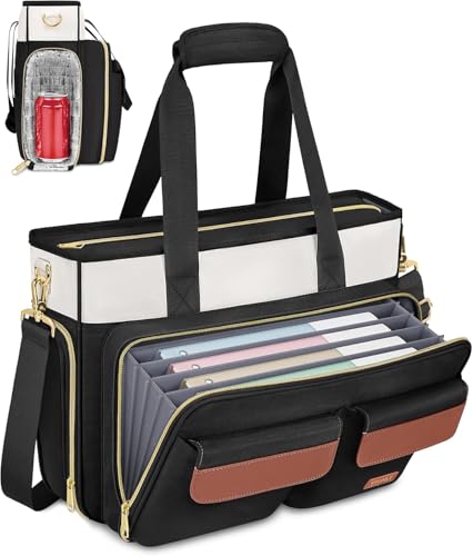 Sac PC Portable 15.6 Pouces Sac Cabas de Travail Grand Format pour Femme